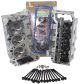 Jeep 3.7 SOHC Cylinder Head Pair V6 Liberty Dodge Durango Dakota 2002 - 2012 with Head Gasket Set & Head Bolts