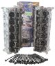 Ford 6.8 SOHC Cylinder Heads Pair V10 20 VALVE F-250 F-350 E-350 Super Duty 2000 - 2017 with Head Bolts & Head Gasket Set