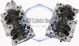 Subaru 2.2 SOHC F-4 EJ22 Cast# L22 Legacy Impreza Cylinder Head Pair 1989 - 2001