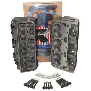 Chevy 4.3 OHV Cylinder Heads PAIR V6 Astro S-10 GMC Sierra 1500 Silverado CAST# 7113 with Head Gasket Set & Head Bolts