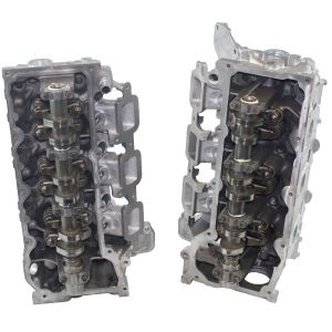 Jeep 3.7 SOHC Cylinder Head Pair V6 Liberty Dodge Durango Ram 1500 Dakota 2002 - 2004 (NO EGR)
