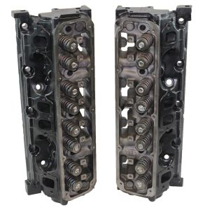 Dodge Magnum Jeep 5.2 5.9 OHV Mopar 318 360 Cylinder Heads Pair 1992 - 2004