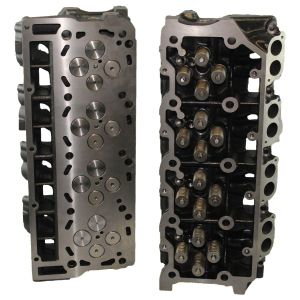 NEW Ford 6.4 OHV V8 POWERSTROKE Diesel Cylinder Head Pair F-250 F-350 F-450 F-550 Truck TWIN Turbo 2007 - 2010