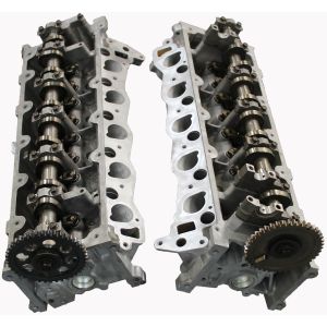 Ford 6.8 SOHC V10 Cylinder Head Pair F-250 F-350 Excursion 20 VALVE Cast# F7UE 1997 - 1999