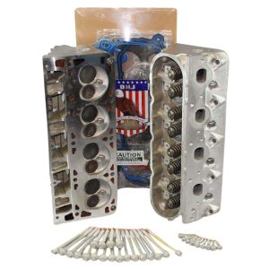 Chevy 4.8 / 5.3 Cylinder Head PAIR V8 OHV Silverado GM "LS" Cast# 862 GMC Sierra 1999 - 2007 with Head Gasket Set & Head Bolt Kit
