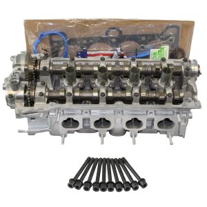 Hyundai 1.6 DOHC Cylinder Head Alpha II G4ED Accent Kia Rio CASTING# CVVT 2006 - 2011 with HEAD GASKET SET & HEAD BOLT KIT