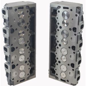 NEW GM Chevy 6.5 Diesel Hummer Cylinder Head PAIR (90 Deg) # 567 92-02