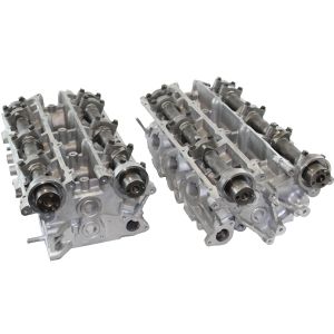 Nissan 3.0 DOHC Cylinder Heads Pair V6 VG30DE 300ZX 1990 - 1992
